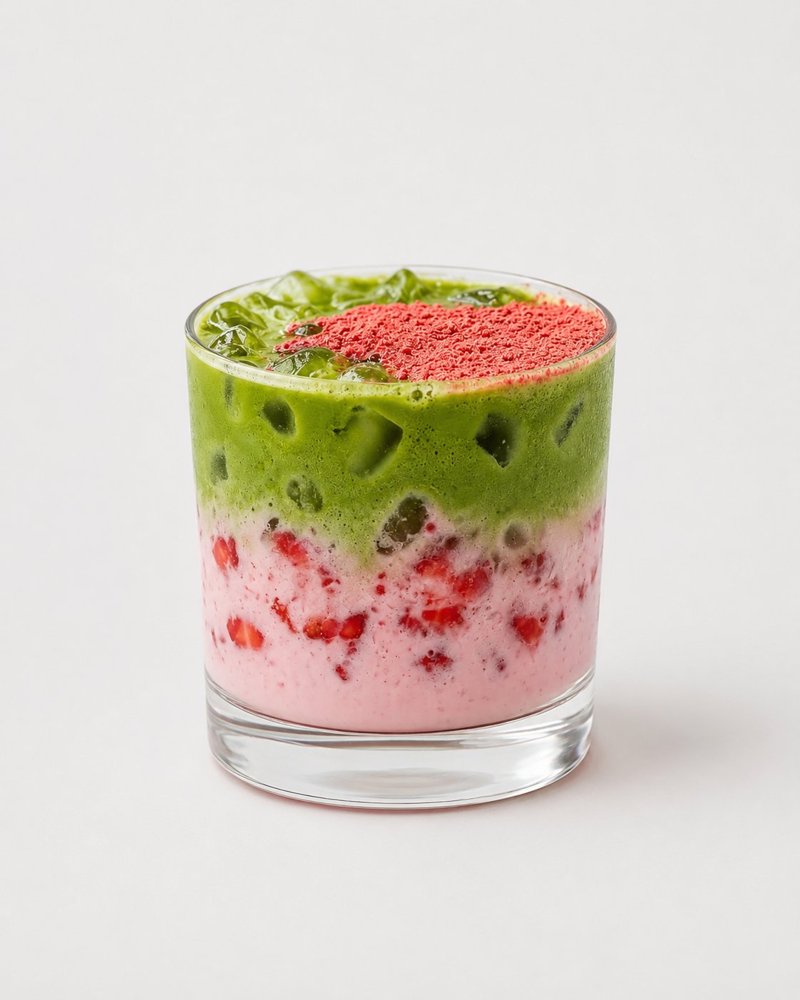Strawberry Matcha Latte